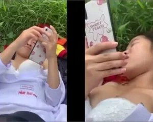 Khám phá cơ thể em nữ sinh Thanh Hóa ở vườn vắng – Viet69