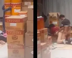 Quay lén cặp đôi công nhân chịch trong kho hàng sơn tàu biển Jotun – Viet69 – Viet69