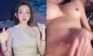 Nhi Lộ Lộ Tiktok @tingtingdollar bị lộ clip sex thủ dâm Livesex show lồn và vú